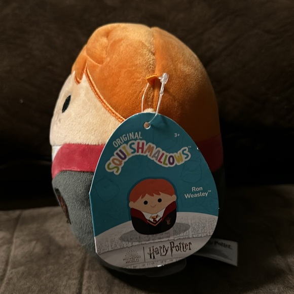 NWT-Squishmallows Ron Weasley 6.5-inch Plush – Harry Potter - Picture 7 of 9